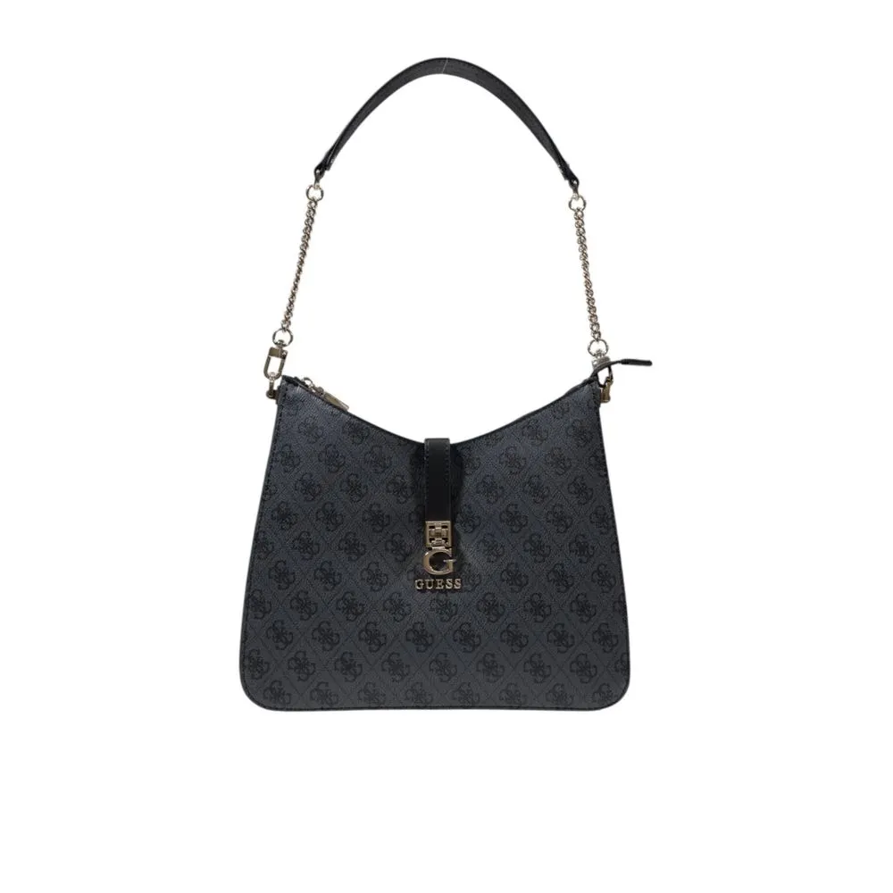 Guess Women's Gray Polyethylene Handbag