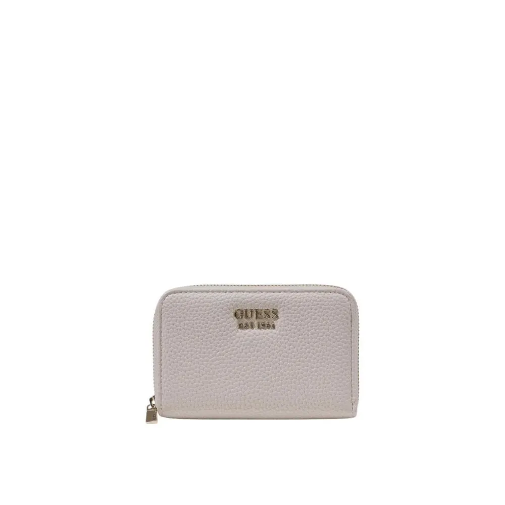 Guess Women's Cream Polyethylene Wallet