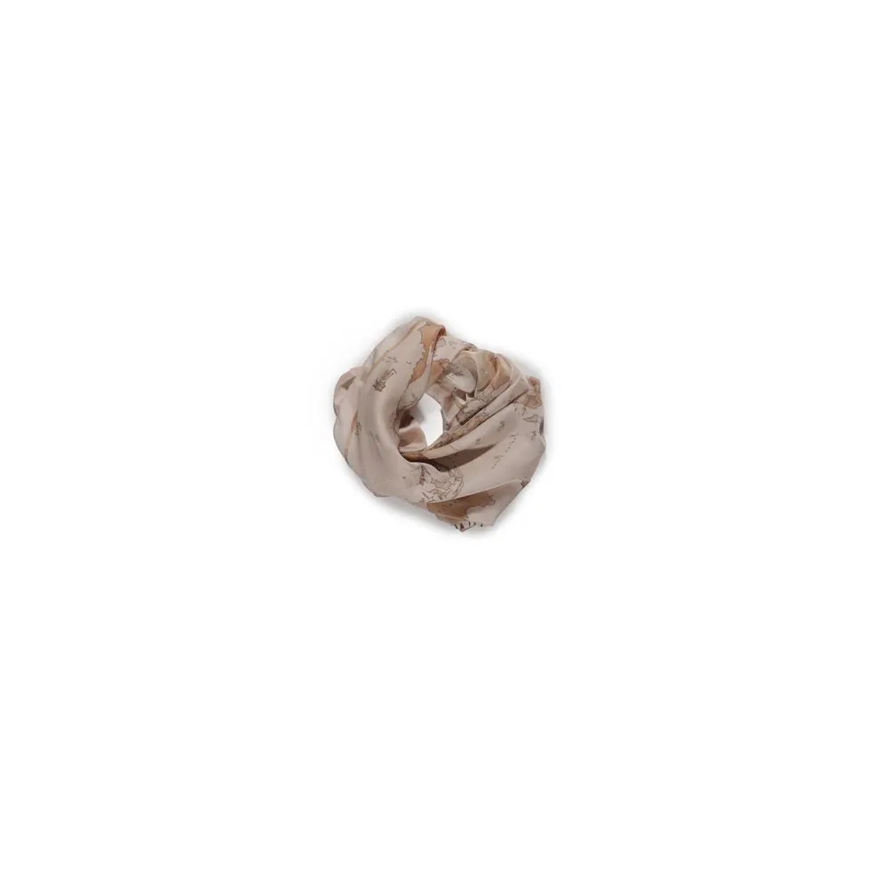 Alviero Martini Prima Classe Women's Pink Polyester Scarf