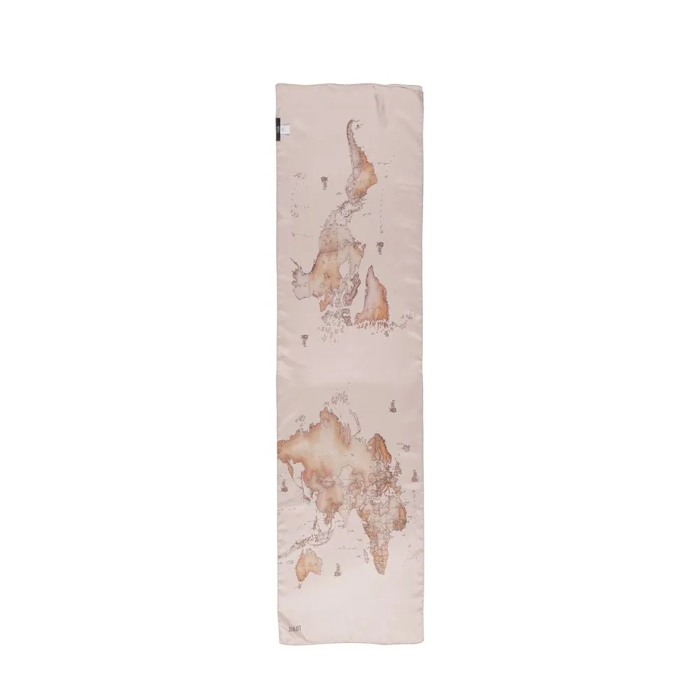 Alviero Martini Prima Classe Women's Pink Polyester Scarf