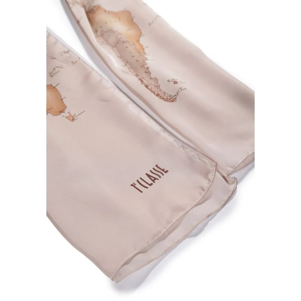 Alviero Martini Prima Classe Women's Pink Polyester Scarf