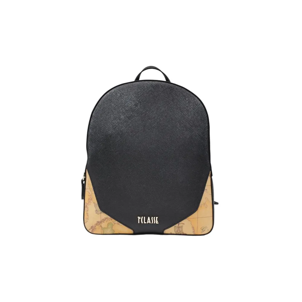 Alviero Martini Prima Classe Women's Black Pvc Backpack