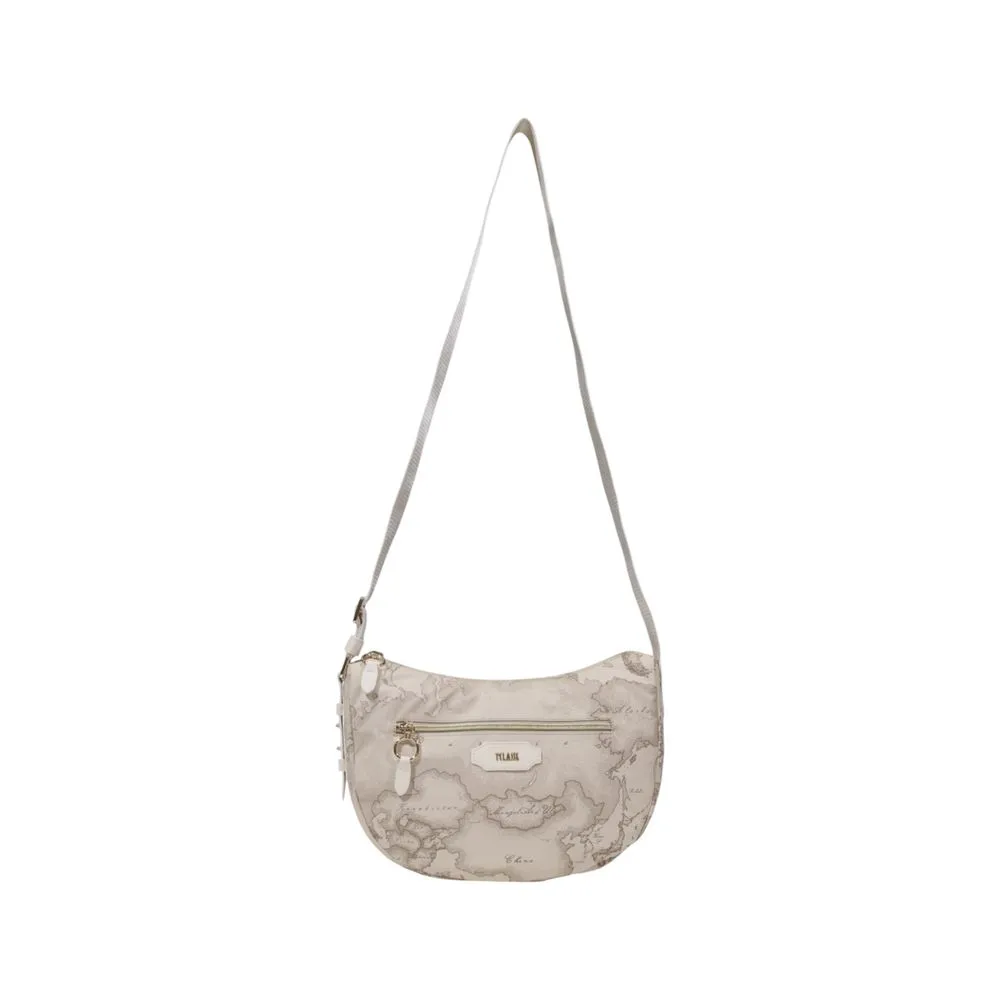Alviero Martini Prima Classe Women's Beige Polyethylene Handbag