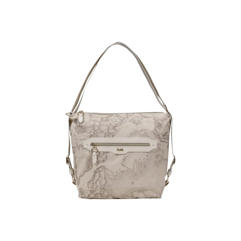 Alviero Martini Prima Classe Women's Beige Polyethylene Handbag