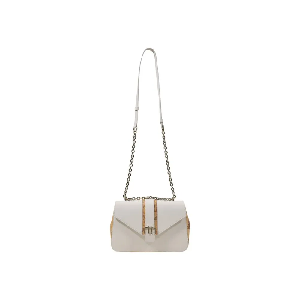 Alviero Martini Prima Classe Women's Cream Cotton Handbag