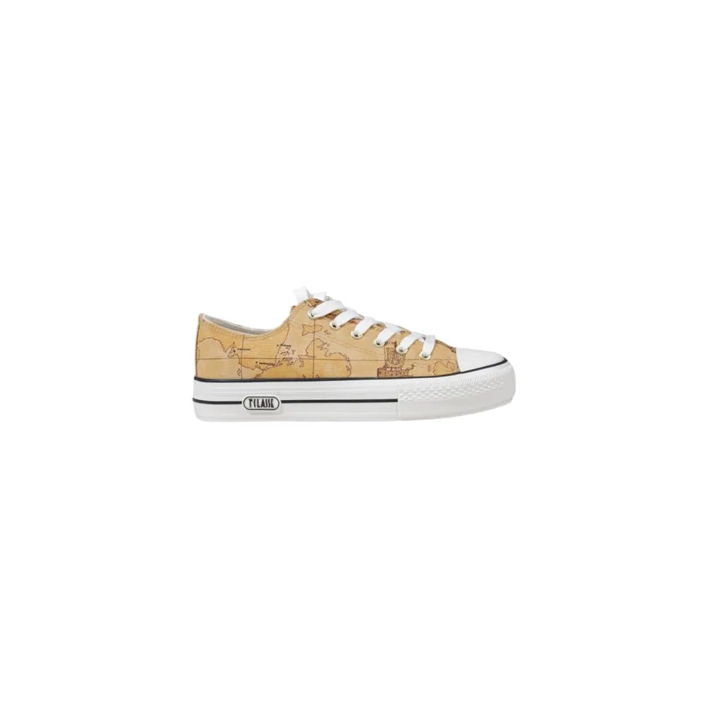 Alviero Martini Prima Classe Women's Beige Fabric Sneaker