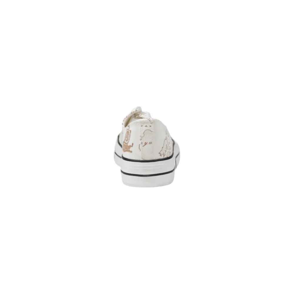 Alviero Martini Prima Classe Women's White Fabric Sneaker