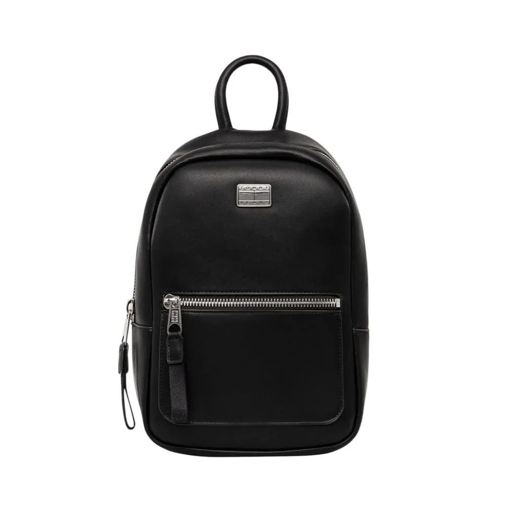 Tommy Hilfiger Jeans Women's Black Polyethylene Backpack