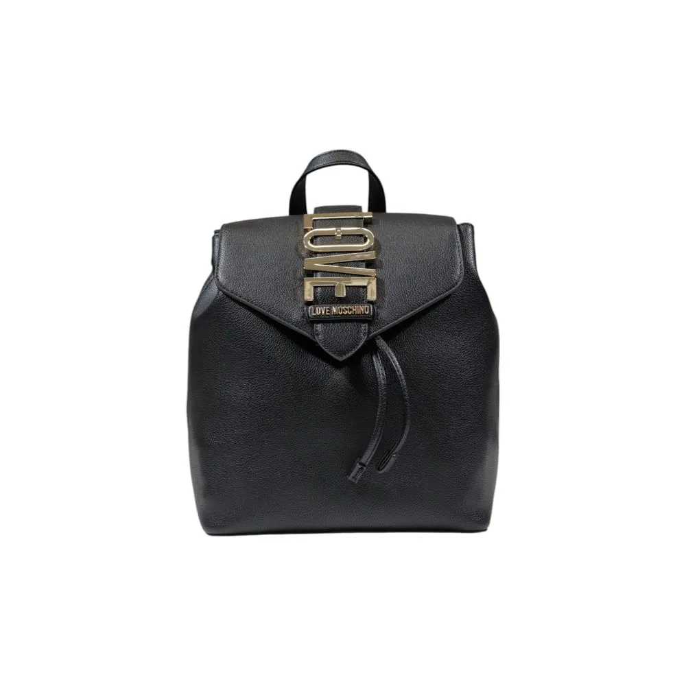 Love Moschino Women's Black Polyethylene Backpack
