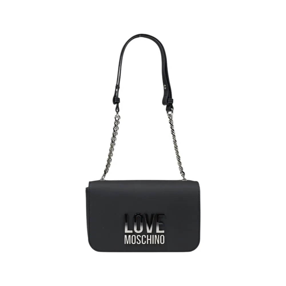 Love Moschino Women's Gray Polyethylene Handbag