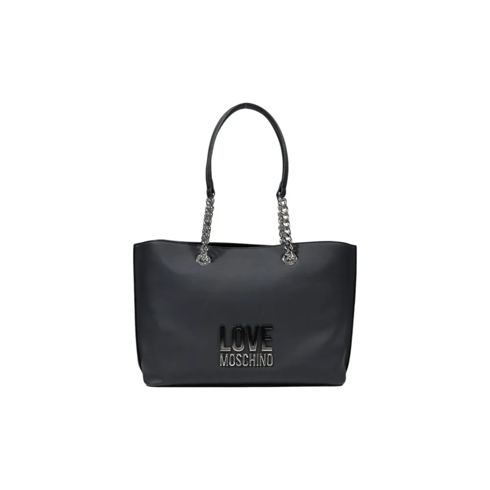 Love Moschino Women's Gray Polyethylene Handbag