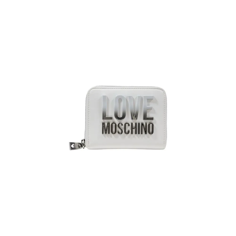 Love Moschino Women's White Polyethylene Wallet