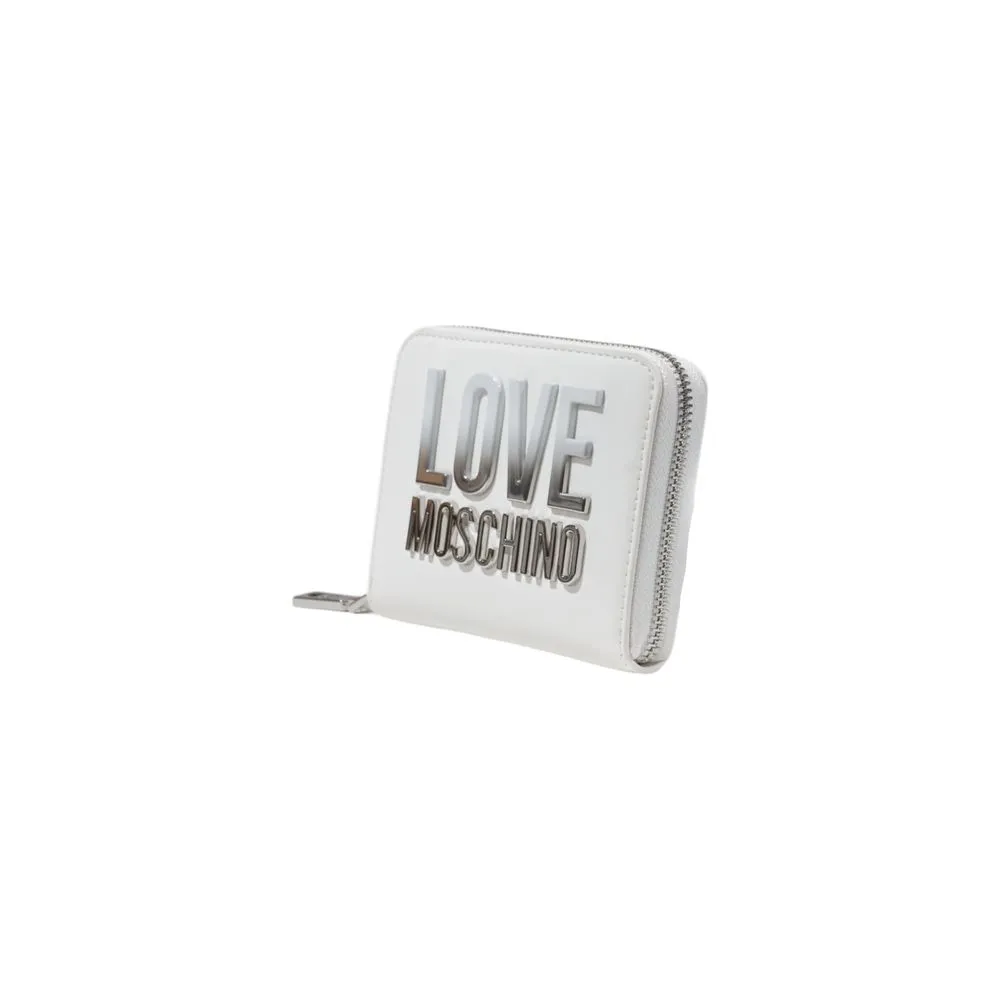 Love Moschino Women's White Polyethylene Wallet