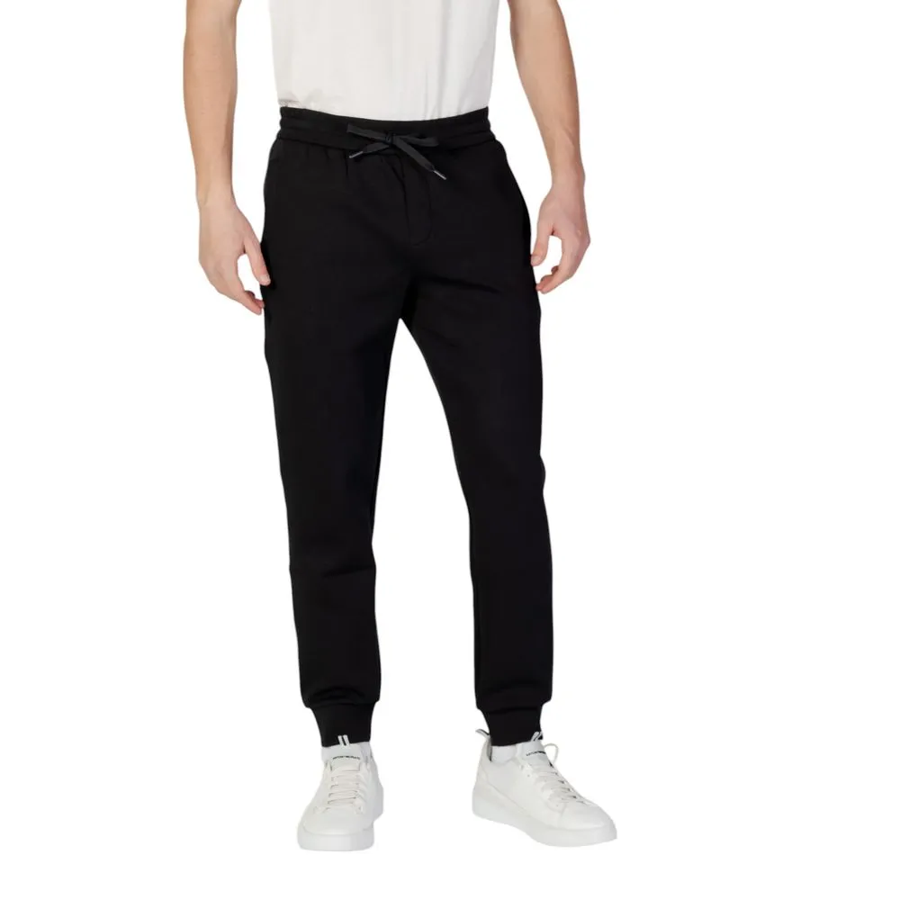 Armani Exchange Men's Black Cotton Jeans & Pant