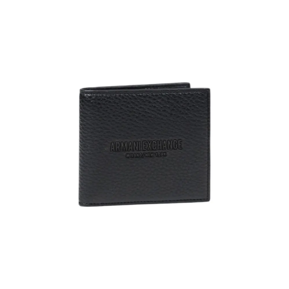 Armani Exchange Men's Black Polyester Wallet