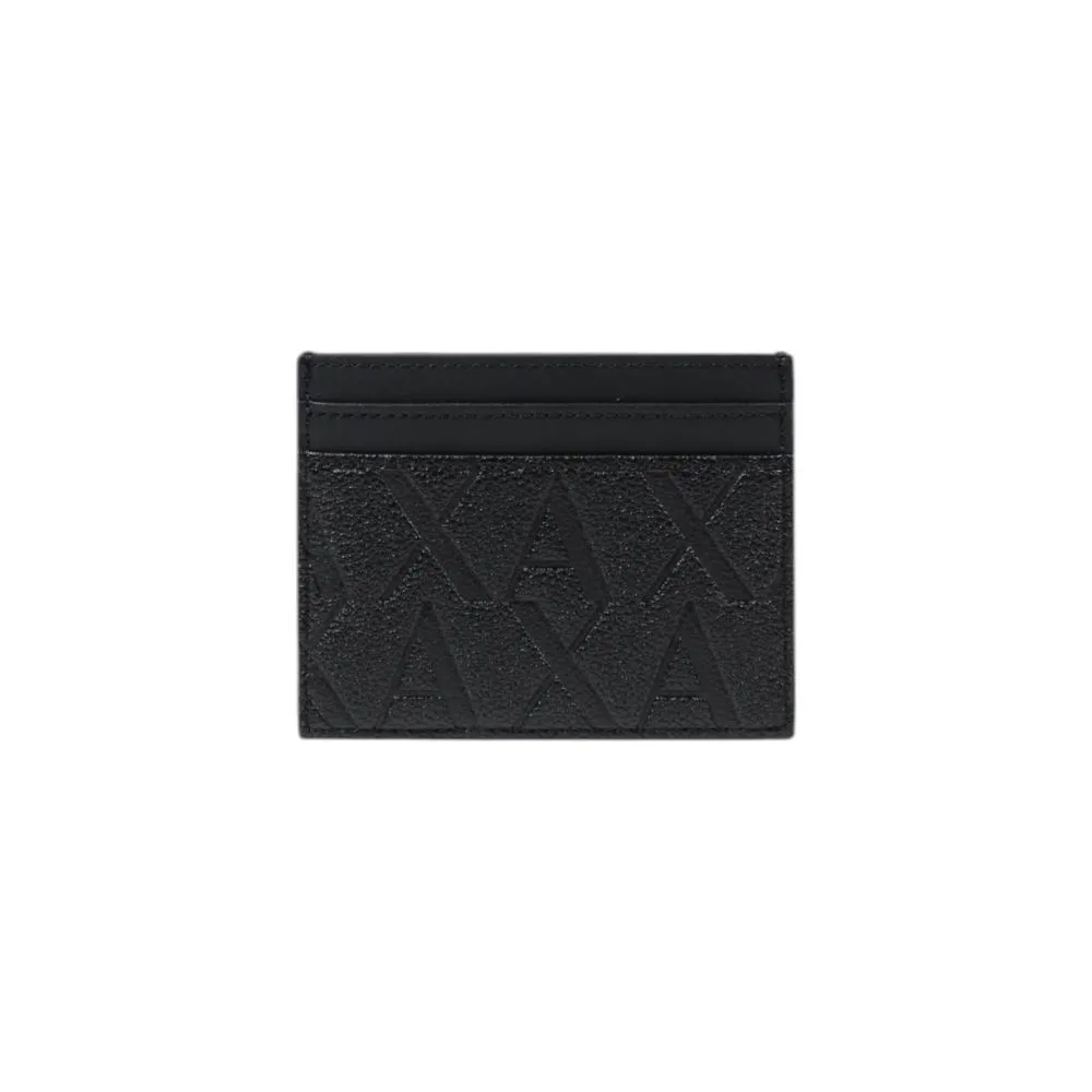 Armani Exchange Men's Black Polyester Wallet