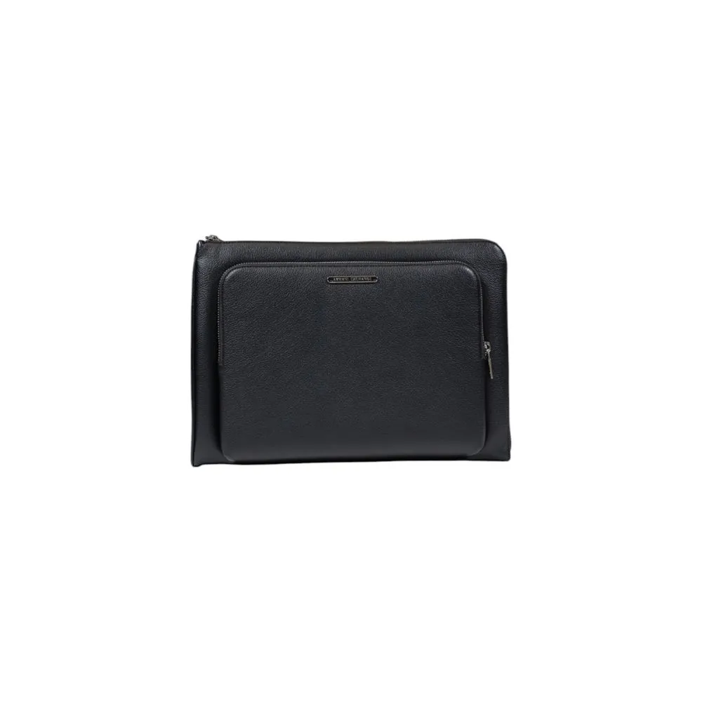 Armani Exchange Men's Black Polyester Luggage And Travel