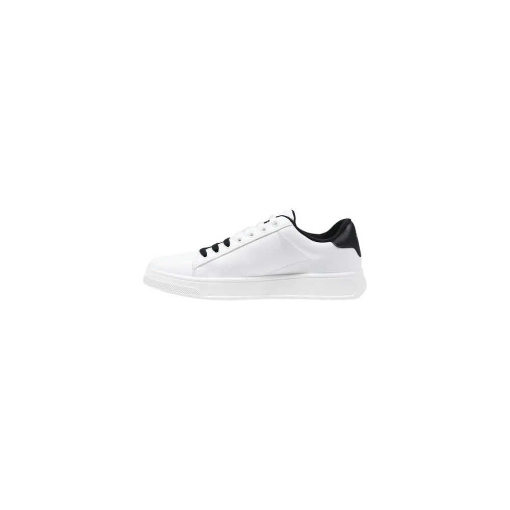 Armani Exchange Men's White Polyester Sneaker