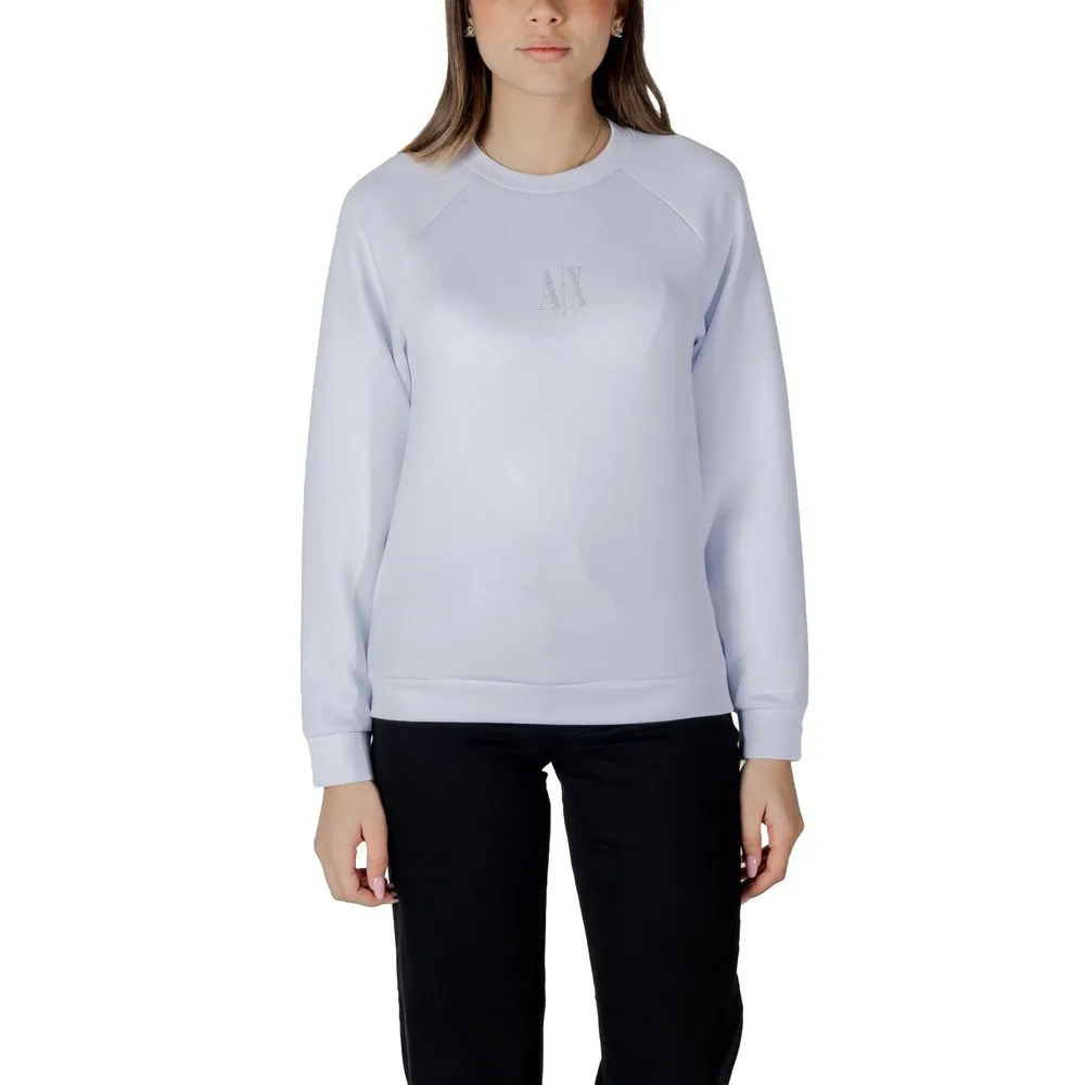 Armani Exchange Women's White Viscose Sweater