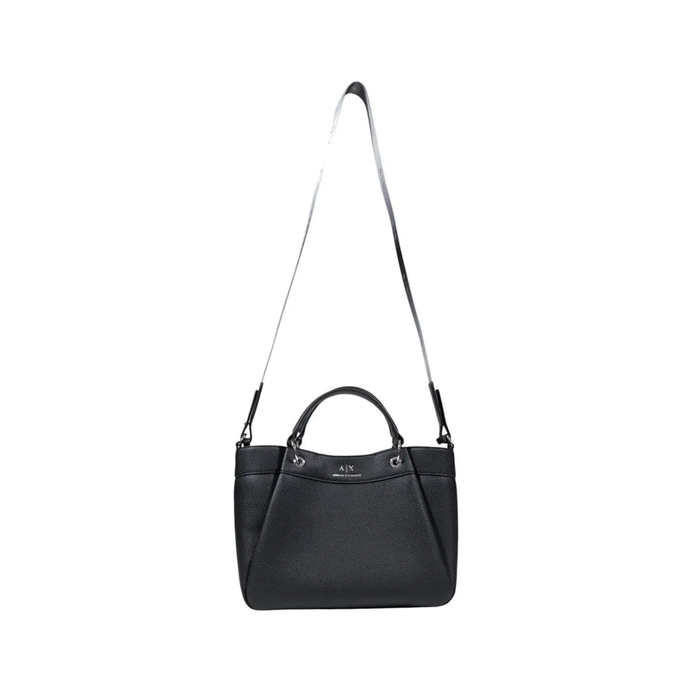 Armani Exchange Women's Black Polyethylene Handbag