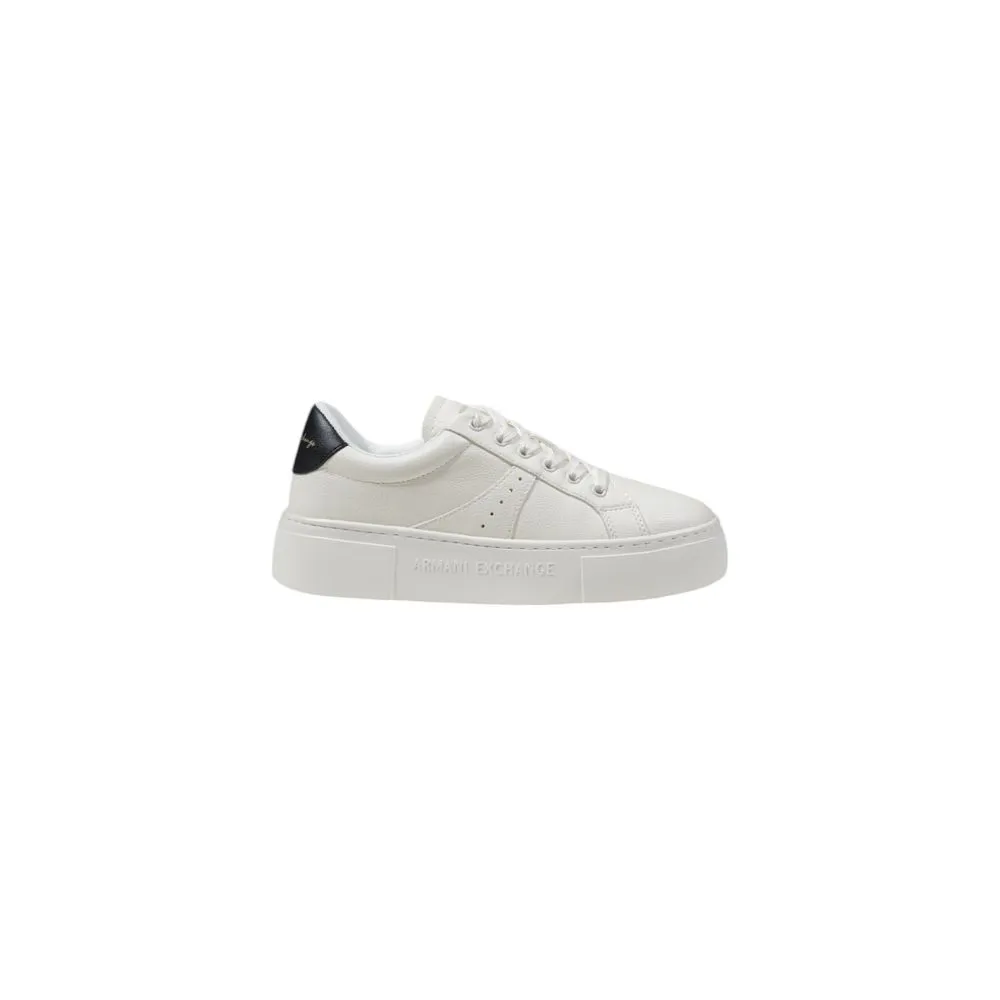 Armani Exchange Women's Black Polyester Sneaker