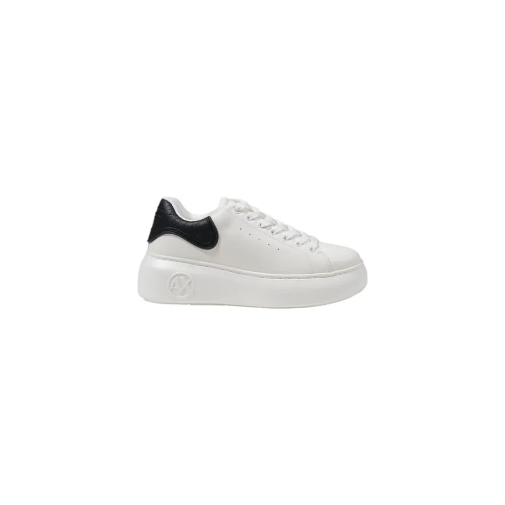 Armani Exchange Women's Black Polyester Sneaker
