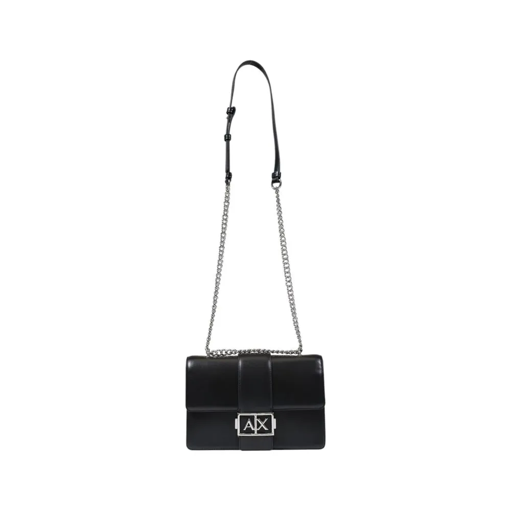 Armani Exchange Women's Black Polyester Handbag