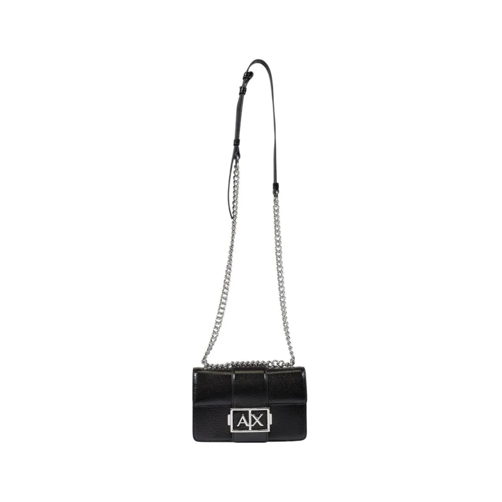 Armani Exchange Women's Black Polyester Handbag