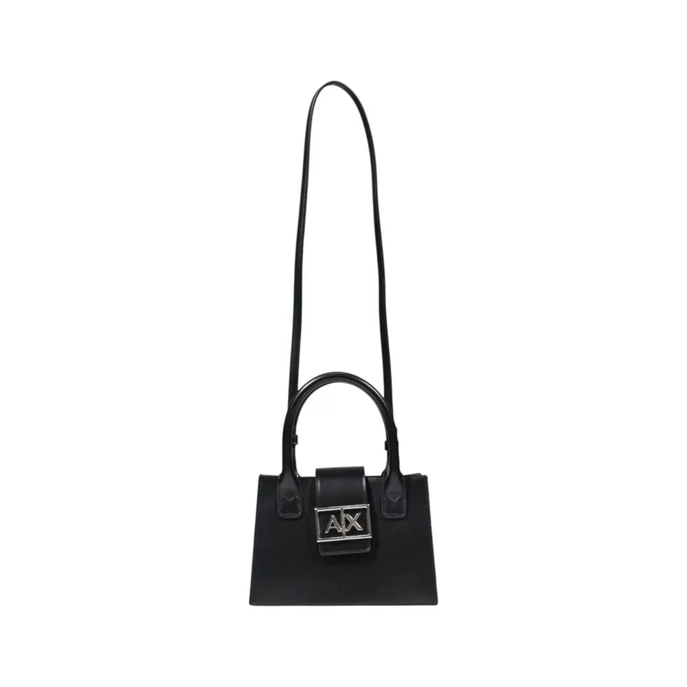 Armani Exchange Women's Black Polyester Handbag