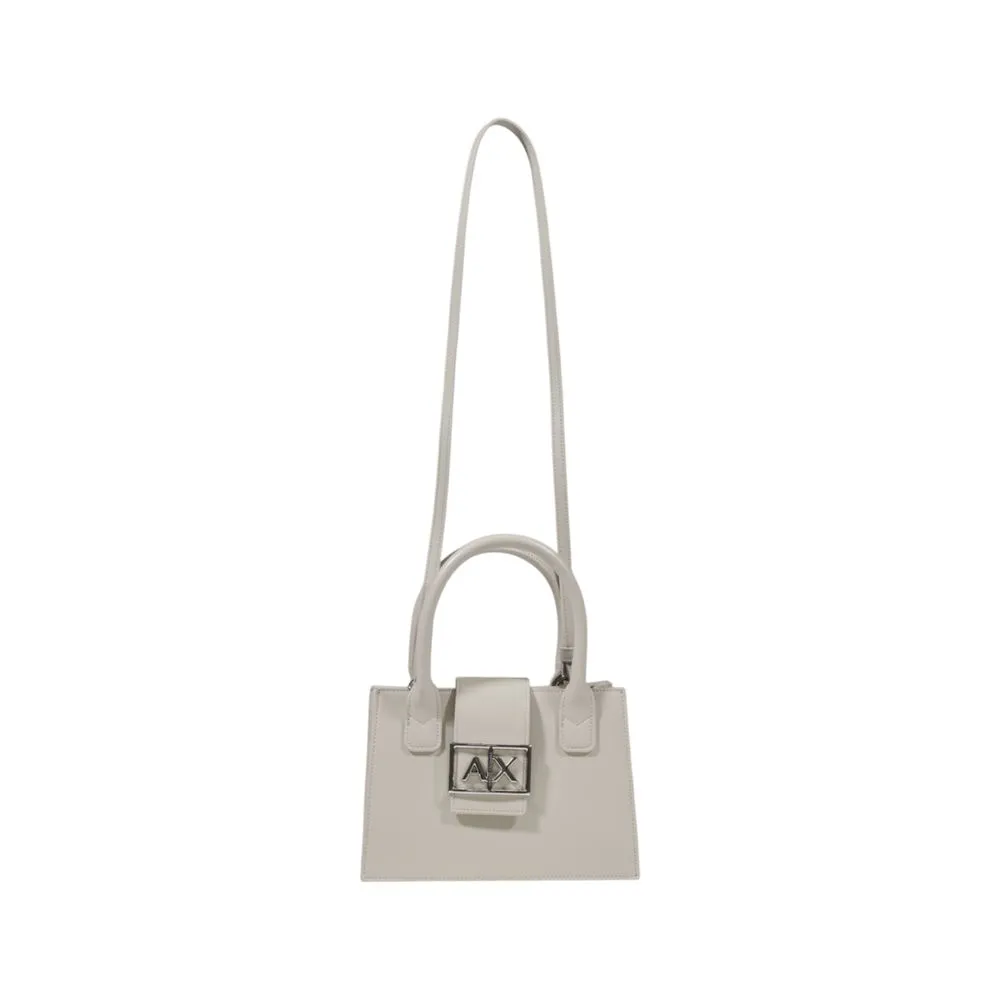 Armani Exchange Women's Gray Polyester Handbag