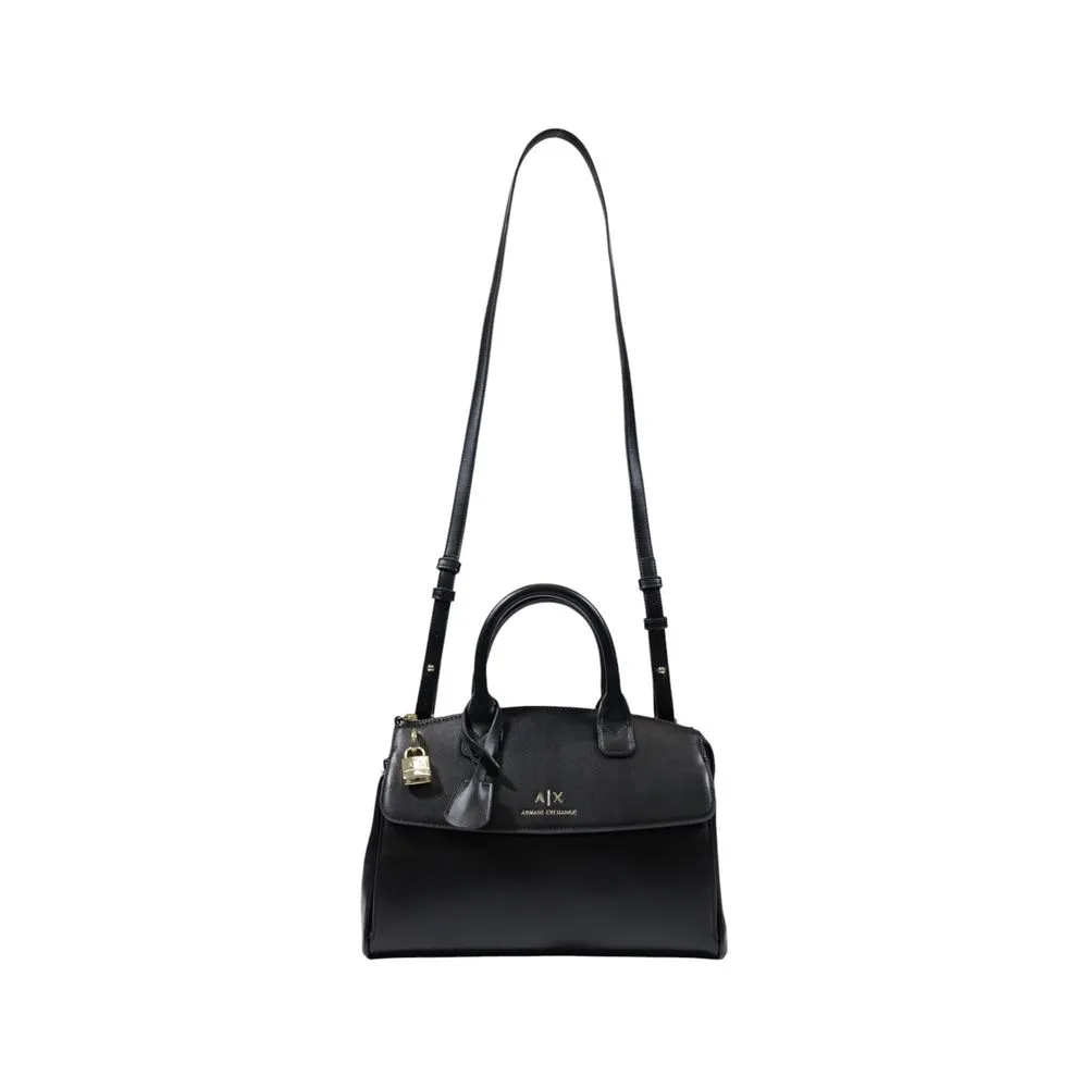Armani Exchange Women's Black Polyester Handbag