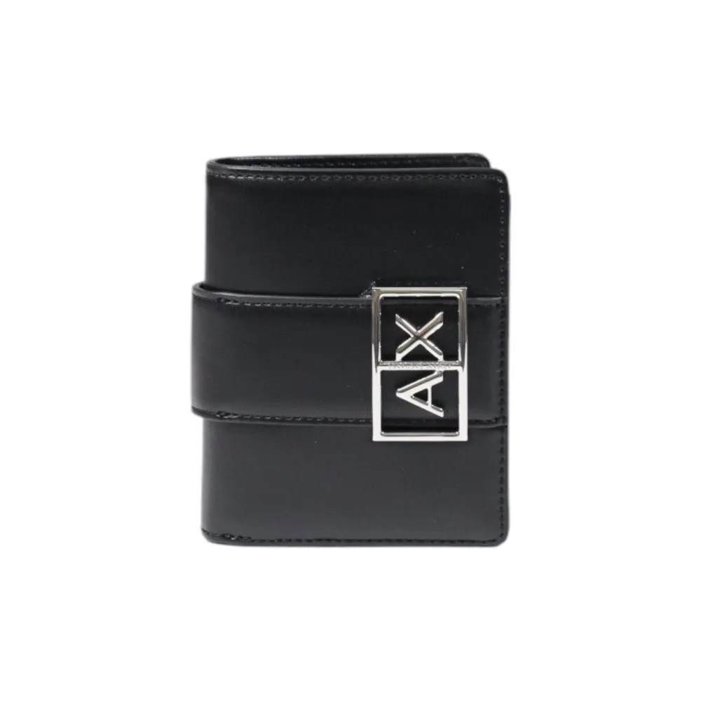 Armani Exchange Women's Black Polyester Wallet