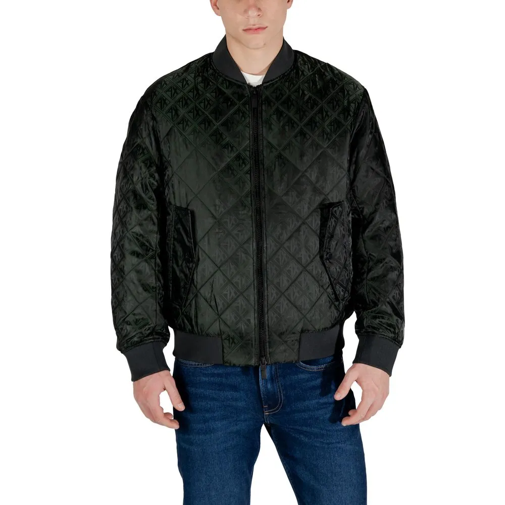 Armani Exchange Men's Black Polyamide Jacket