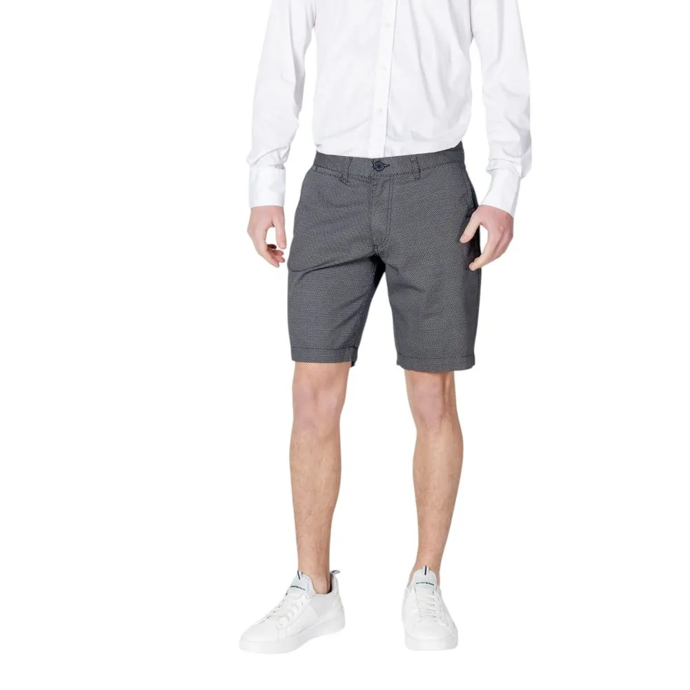 Blue Cotton Short