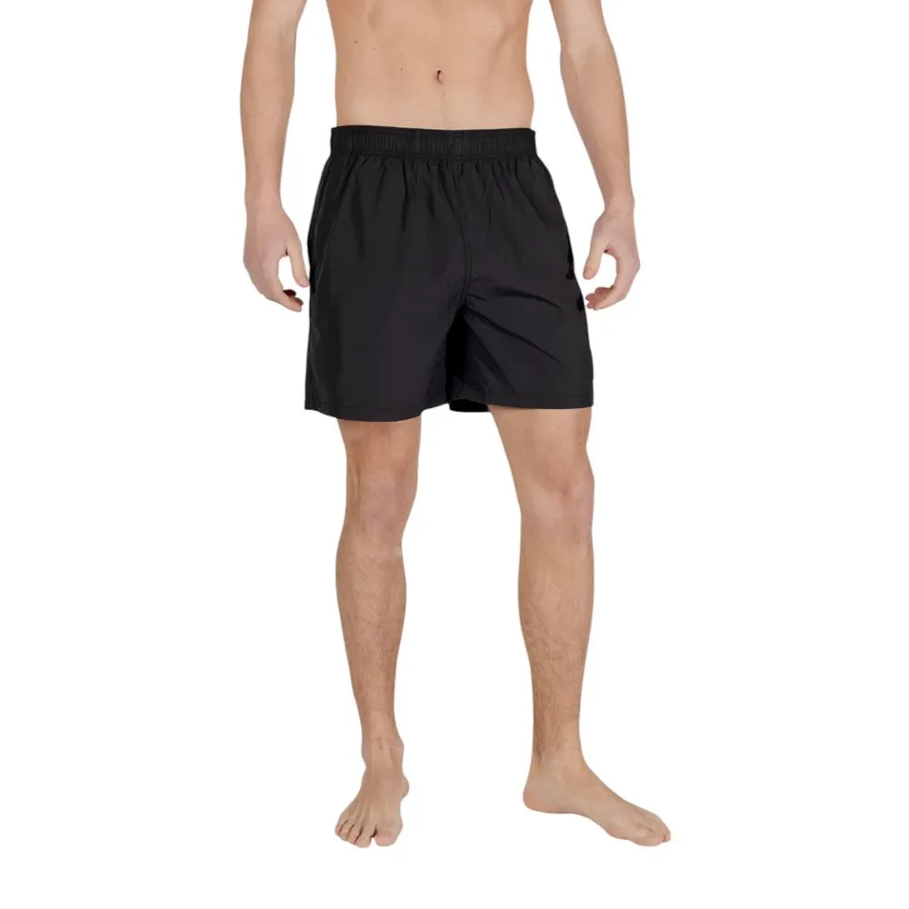 Armani Exchange Men's Black Polyester Swimwear