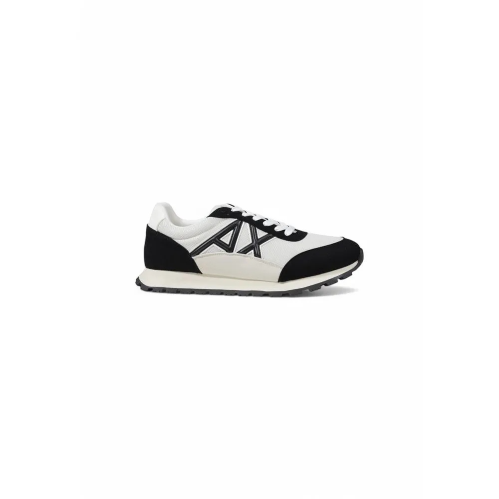 Armani Exchange Men's Black Polyester Sneaker
