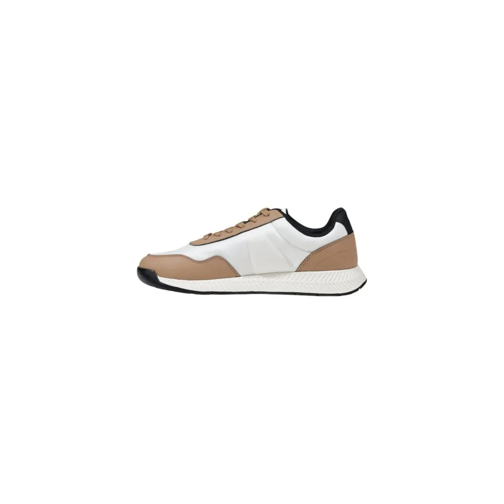 Hugo Boss Men's White Polyester Sneaker