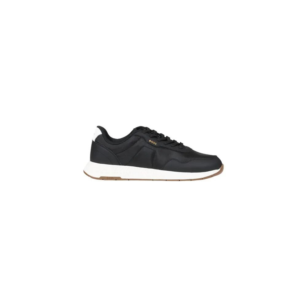 Hugo Boss Men's Black Polyester Sneaker