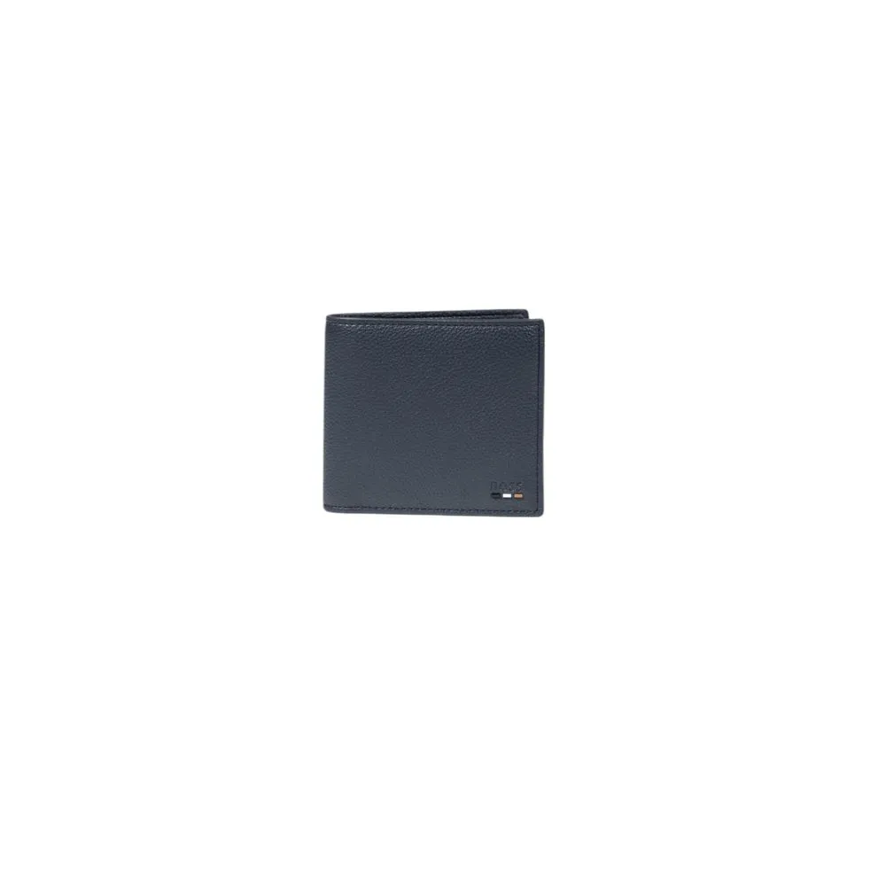Hugo Boss Men's Blue Recycled Polyester Wallet