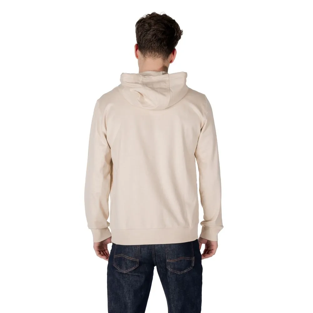 EA7 Emporio Armani Men's Beige Cotton Sweater