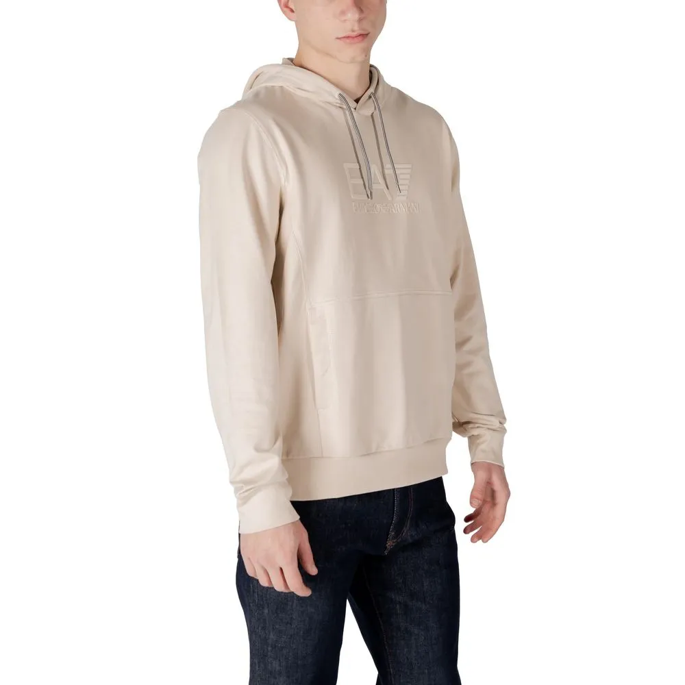 EA7 Emporio Armani Men's Beige Cotton Sweater