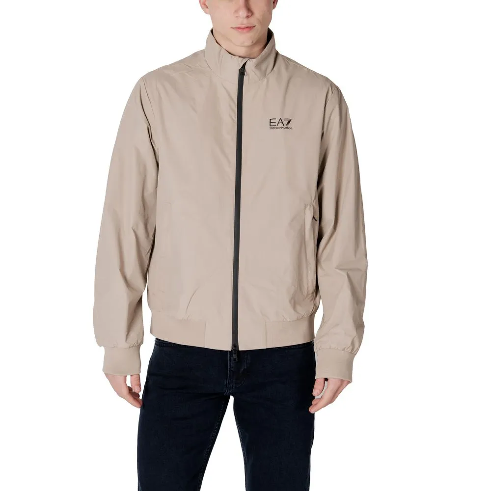 EA7 Emporio Armani Men's Beige Polyamide Jacket