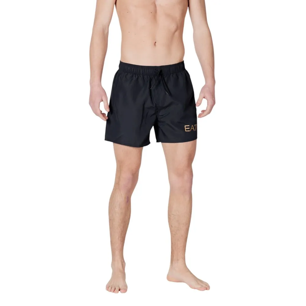 EA7 Emporio Armani Men's Bicolor Polyester Swimwear