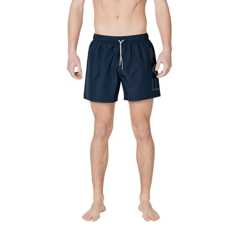 EA7 Emporio Armani Men's Bicolor Polyester Swimwear