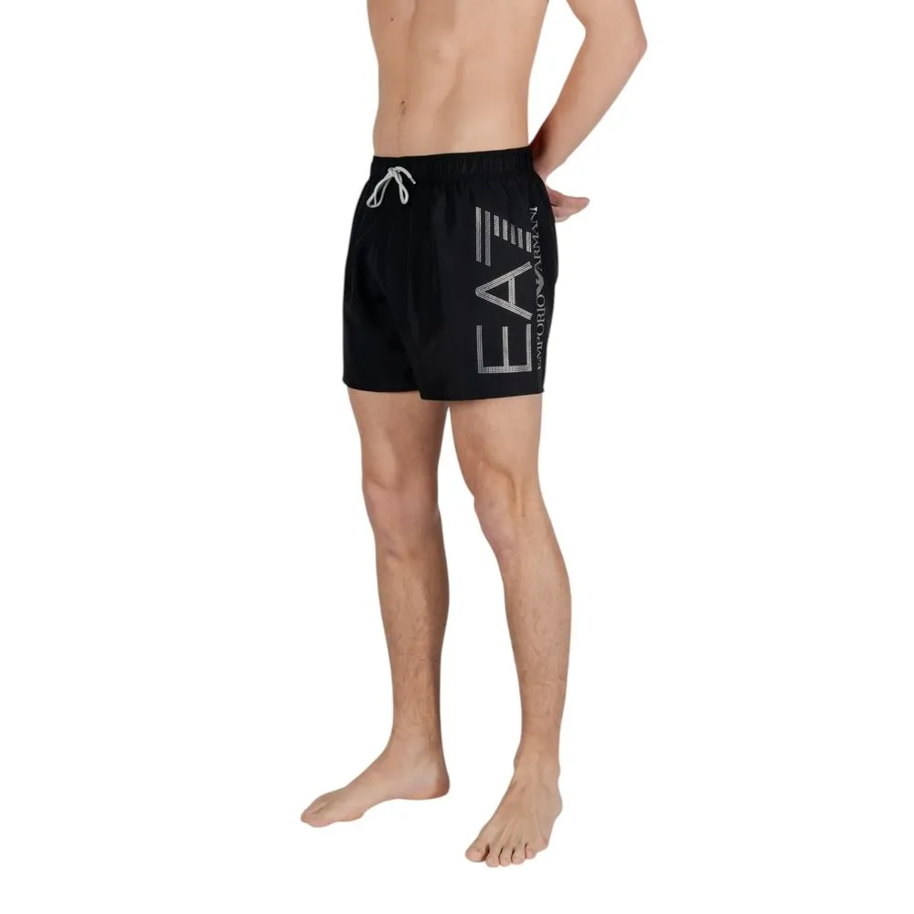 EA7 Emporio Armani Men's Bicolor Polyester Swimwear