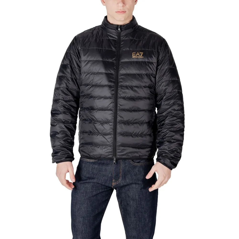 EA7 Emporio Armani Men's Black Polyamide Jacket