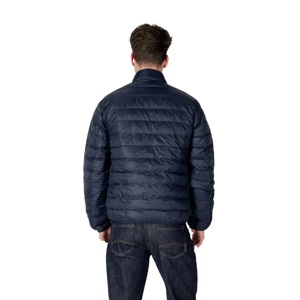 EA7 Emporio Armani Men's Blue Polyamide Jacket