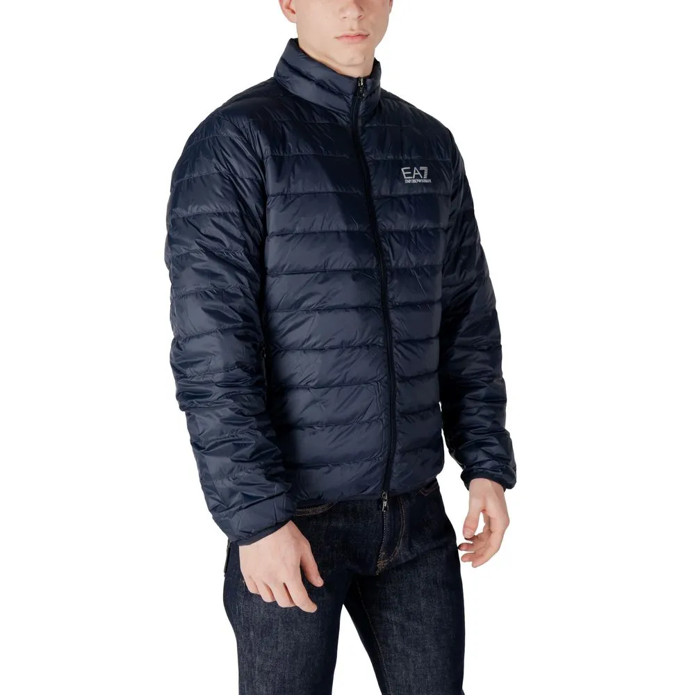 EA7 Emporio Armani Men's Blue Polyamide Jacket
