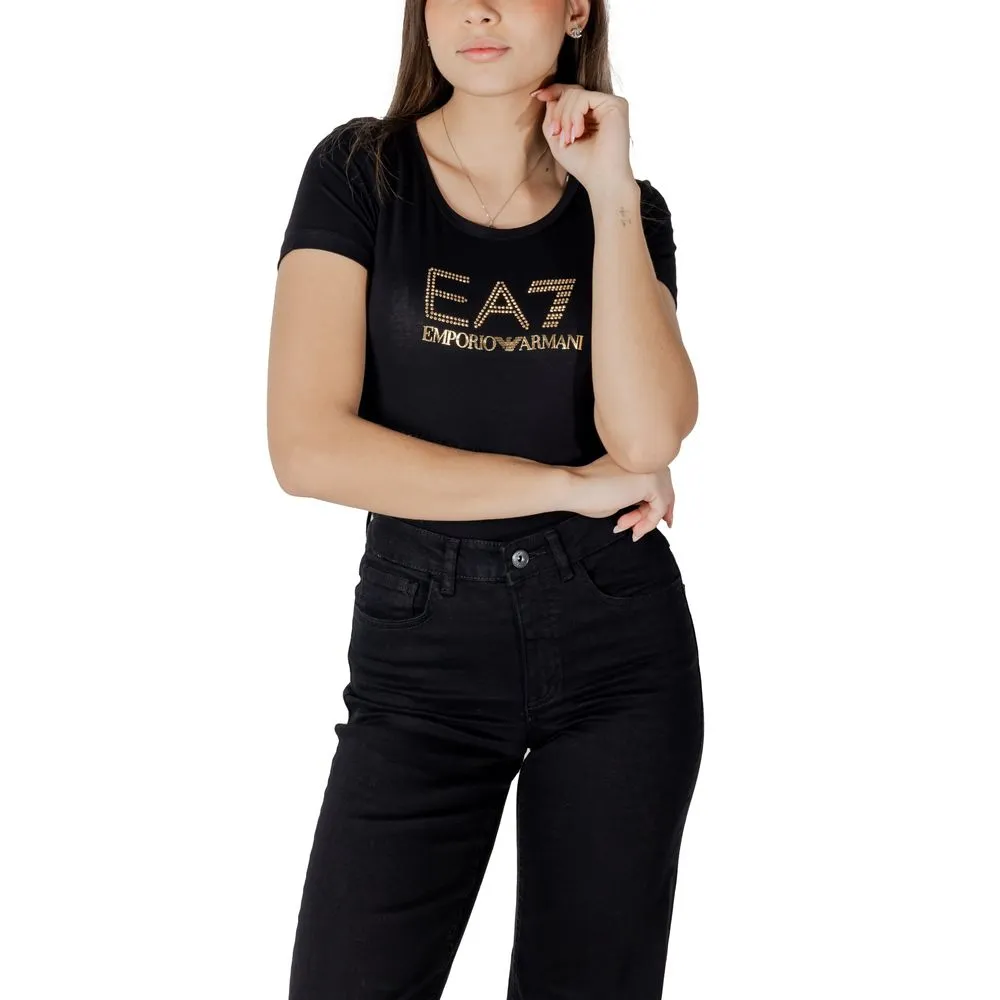 EA7 Emporio Armani Women's Bicolor Modal Tops & T-Shirt