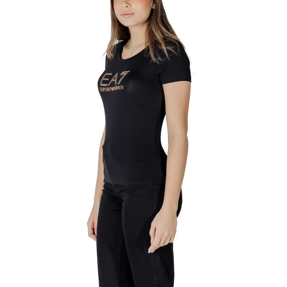 EA7 Emporio Armani Women's Bicolor Modal Tops & T-Shirt